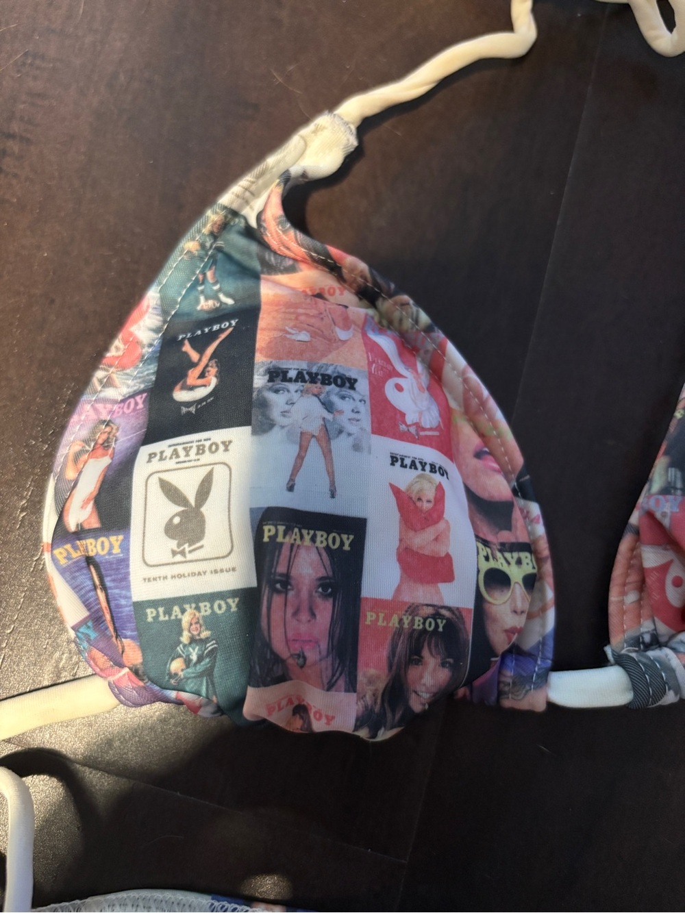 Rare Vintage authentic Playboy Covers String Bikini small medium Y2K 90’s, 80’s - Picture 6 of 9